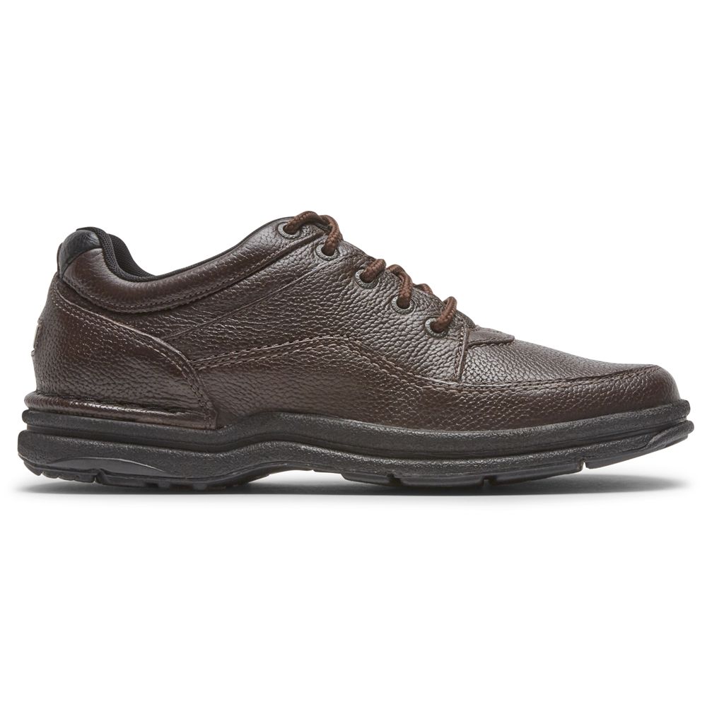 Rockport World Tour Classic - Mens Walking Shoes - Brown - NZ (SVX-241569)